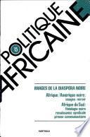 Politique Africaine n°15 : Images de la diaspora noire