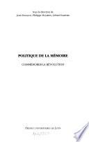 Politique de la mémoire
