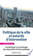 Politique de la ville et autorité d'intervention