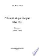 Politique et polémiques