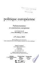 Politique européenne