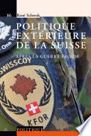 Politique extérieure de la Suisse