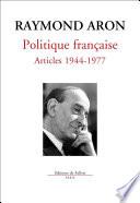 Politique française Articles 1944-1977