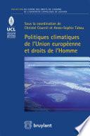 Politiques climatiques de l'Union européenne et droits de l'Homme
