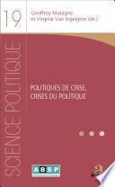 POLITIQUES DE CRISE