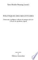 Politiques des multitudes
