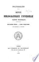 Polybiblion