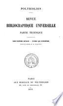Polybiblion