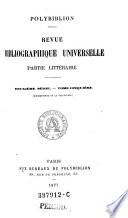 Polybiblion