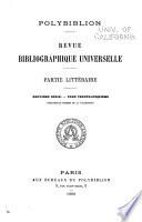Polybiblion