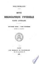 Polybiblion