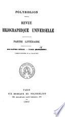 Polybiblion