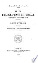 Polybiblion