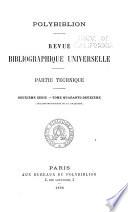 Polybiblion