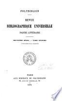 Polybiblion