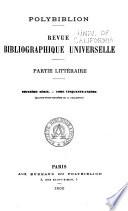 Polybiblion