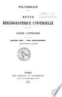 Polybiblion