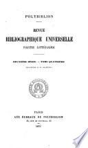 Polybiblion