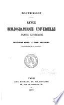 Polybiblion