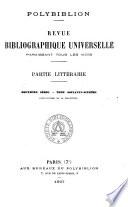 Polybiblion