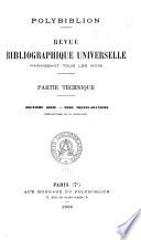 Polybiblion