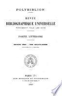 Polybiblion