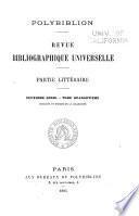 Polybiblion