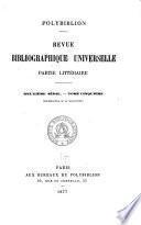 Polybiblion