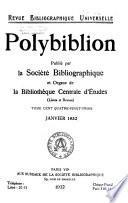 Polybiblion