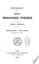 Polybiblion