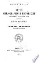 Polybiblion