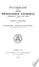 Polybiblion