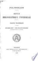 Polybiblion