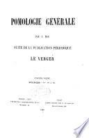 Pomologie générale: Poires