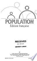 Population, revue bimestrielle