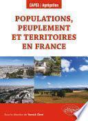Populations, peuplement et territoires en France