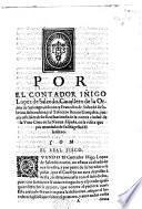 Por el contador I. Lopez de Salzedo ... difunto ... y B. Gonçalez ... en la visita que por mandado de su Magestad se les hizo: con el real fisco. By J. de Vera Zapata