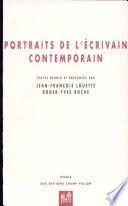 Portraits de l'écrivain contemporain