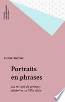 Portraits en phrases