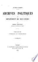 Portraits et biographies