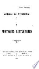 Portraits littéraires