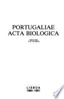 Portugaliae Acta Biologica