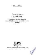 Post-sionisme, post-Shoah