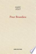 Pour Bourdieu