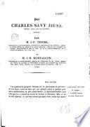 Pour Charles Savy Jeune, libraire à Lyon... contre M. J.-F. Terme,... et M. J.-B. Monfalcon,...