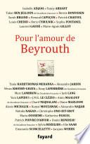 Pour l'amour de Beyrouth