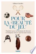 Pour la beauté du jeu
