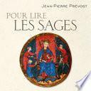 Pour lire les Sages