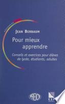 Pour mieux apprendre