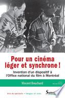 Pour un cinéma léger et synchrone !